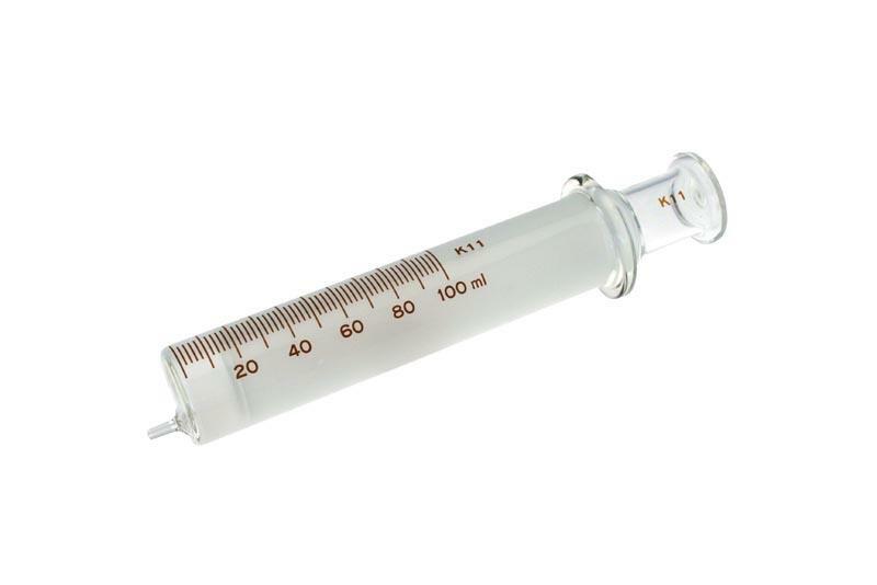 jeringa de vidrio kyb 100 ml