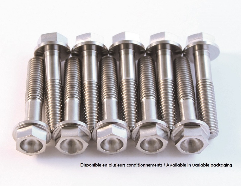kit de tornillos de titanio para motor