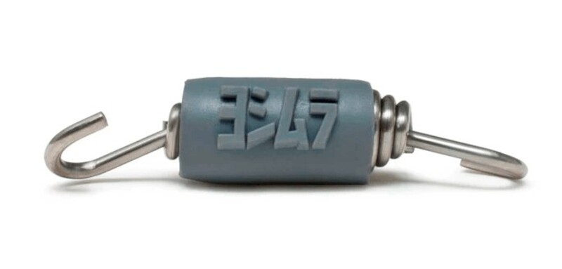 muelle para silencioso de escape 46 mm