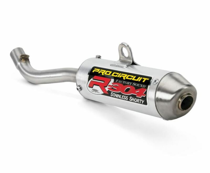 silencioso de escape de aluminio r-304