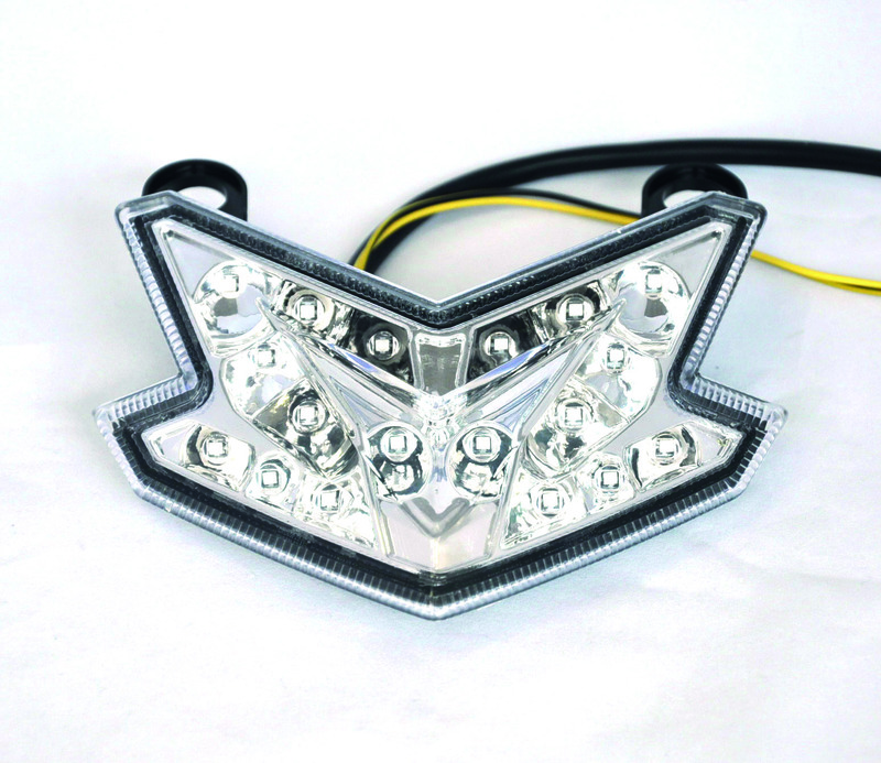 piloto trasero con intermitentes integrados led