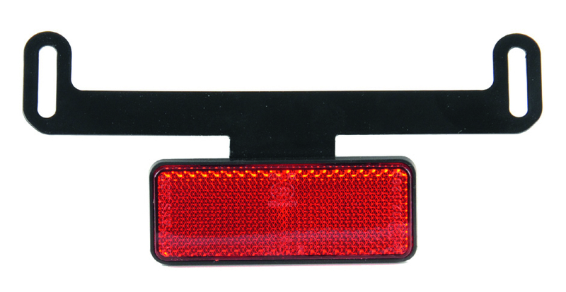 reflector con soporte horizontal para portamatrículas lightech