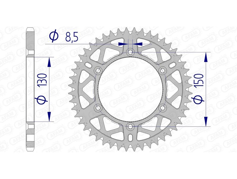 corona aluminio ultraligera autolimpiable 13323 - 520