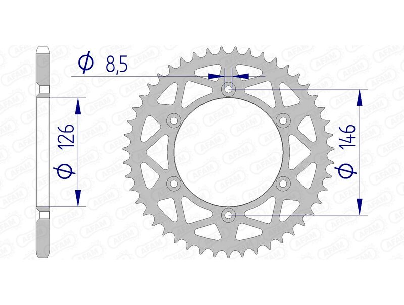 aluminum crown 15203 - 520