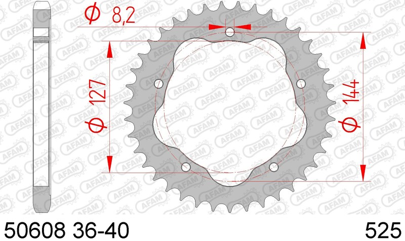 corona acero estándar 50608k - 525