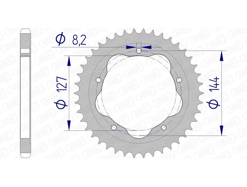 corona aluminio 51608 - 525