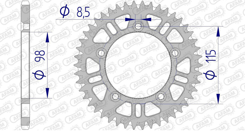 corona aluminio ultraligera autolimpiable 72101 - 420