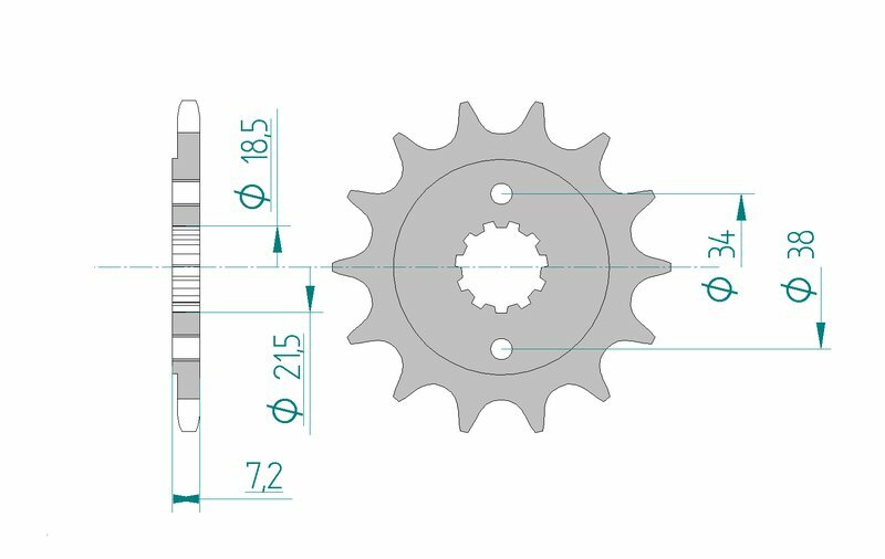 AFAM Standard Stahlritzel 20320 520 - Bild 1 von 1