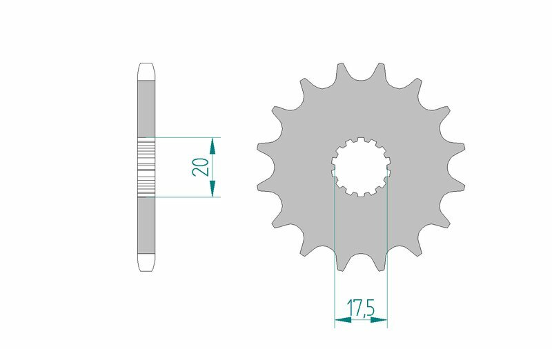 AFAM Standard Stahlritzel 21202 428 - Bild 1 von 1