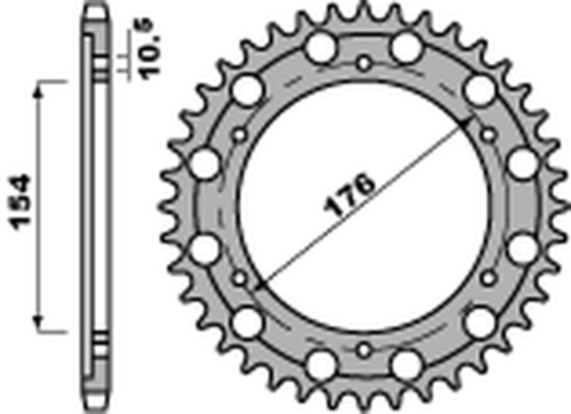 standard stahlkrone 45t 525 4679
