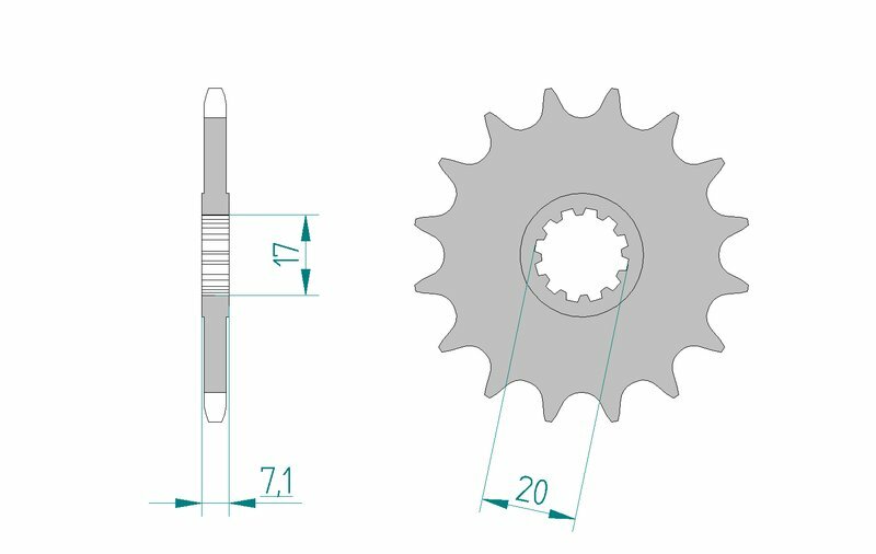 AFAM Standard Stahlritzel 94119 420 - Bild 1 von 1