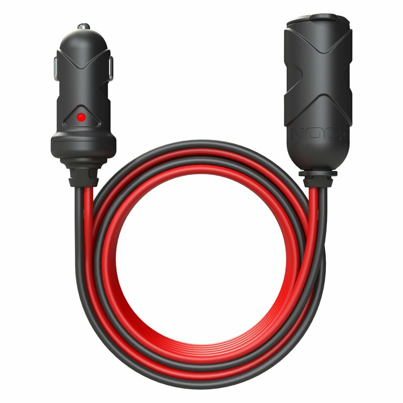 adaptador para enchufe de 12 v con cable prolongador de 3.66 m