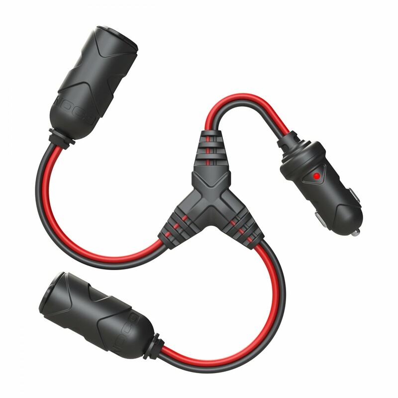 divisor de cable dos vías para enchufe de 12 v