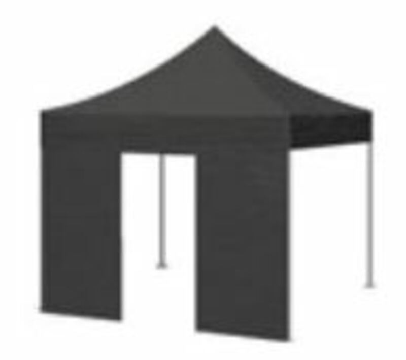 pared con puerta para carpa 4.5m x 3m