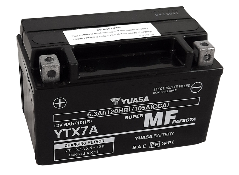 batería activada sin mantenimiento ytx7a