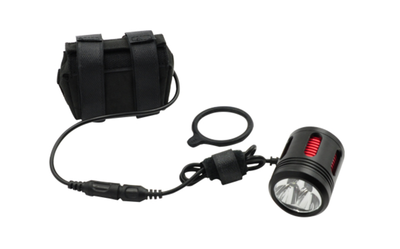 luz delantera bicicleta led con batería externa recargable 3000 lux