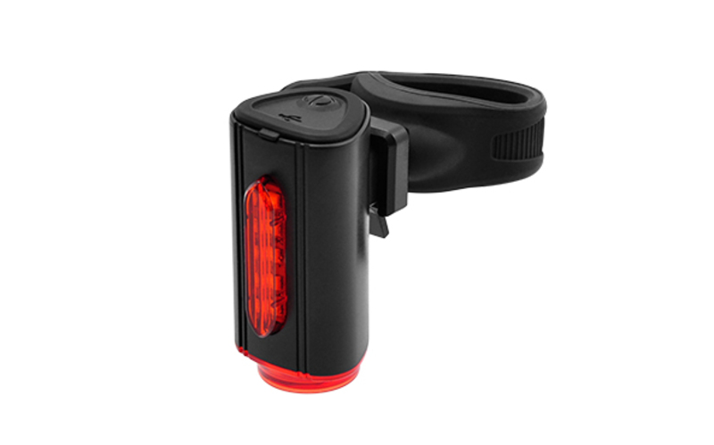 luz trasera bicicleta led indicador de carril con bateria recargable 15 lux + usb
