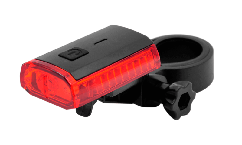 Luz trasera bicicleta con luz de freno inteligente y batería recargable LED USB - Imagen 1 de 1