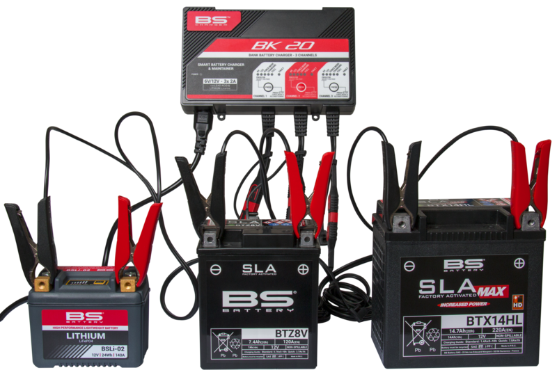 cargador de bateria inteligente bk20 6v/12v 3x2a