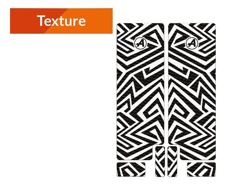 adhesivos protectores de horquilla texture lines