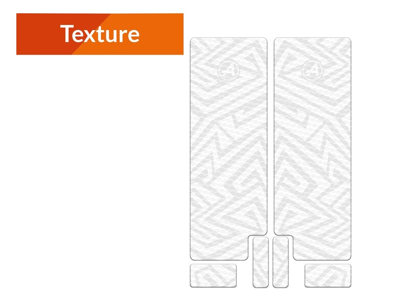 adhesivos protectores de horquilla texture lines