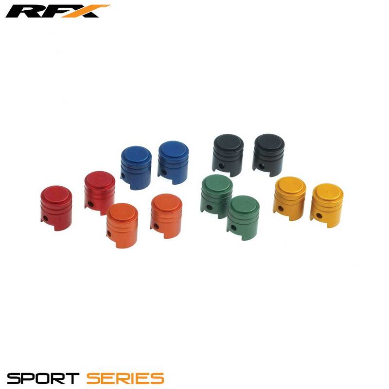 tapas tapones de válvula 2 unidades piston rfx sport
