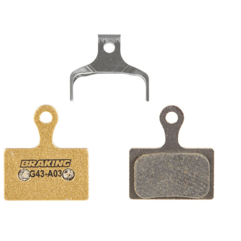pastillas de freno carbo-metálicas de bicicleta