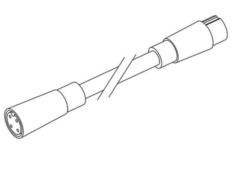 cable alargador para control de interruptores 440 mm
