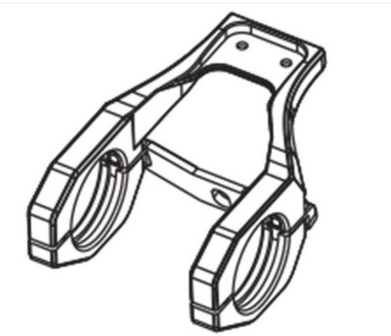 soporte central display e-bike tft ep3+