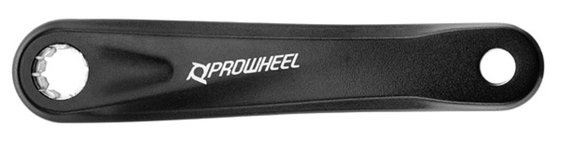 biela izquierda para bicicleta e-bike 165mm isis - bosch / bafang /