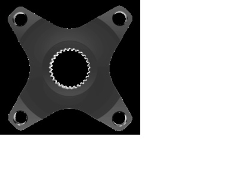 araña para bicicleta s17 bafang m400/m300/m200