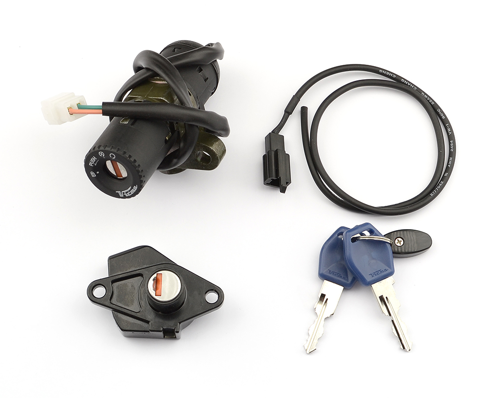 kit de cerraduras y llaves para puertas de ø33mm y distancia entre tornillos de 50mm