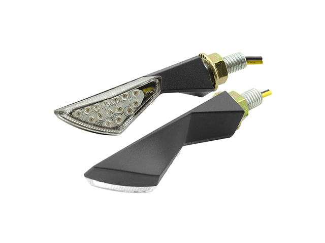 juego intermitentes universales leds forma triangular