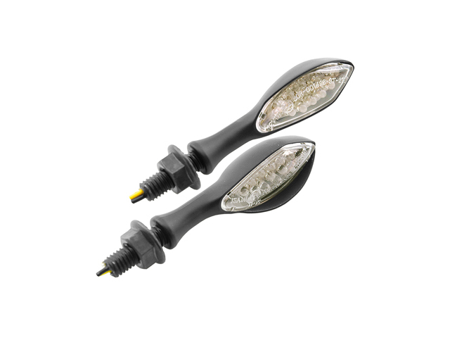 juego intermitentes universales 16 leds forma con visera tipo pera