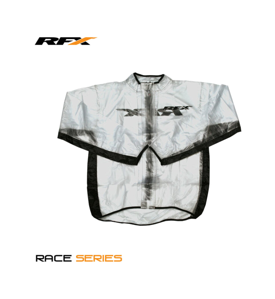 chaqueta chubasquero impermeable enduro infantil sport race