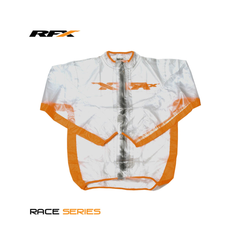 chaqueta chubasquero impermeable enduro infantil sport race