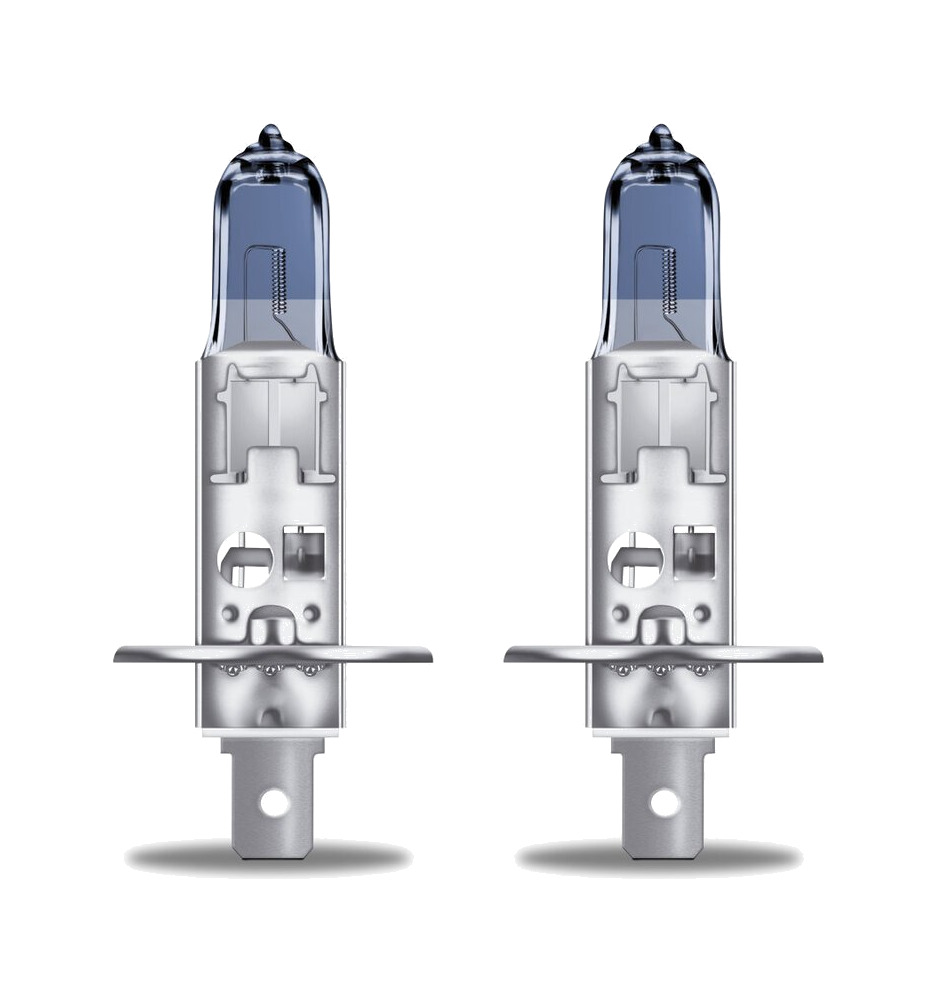 juego 2 bombillas halogenas cool blue boost h1 12v/80w