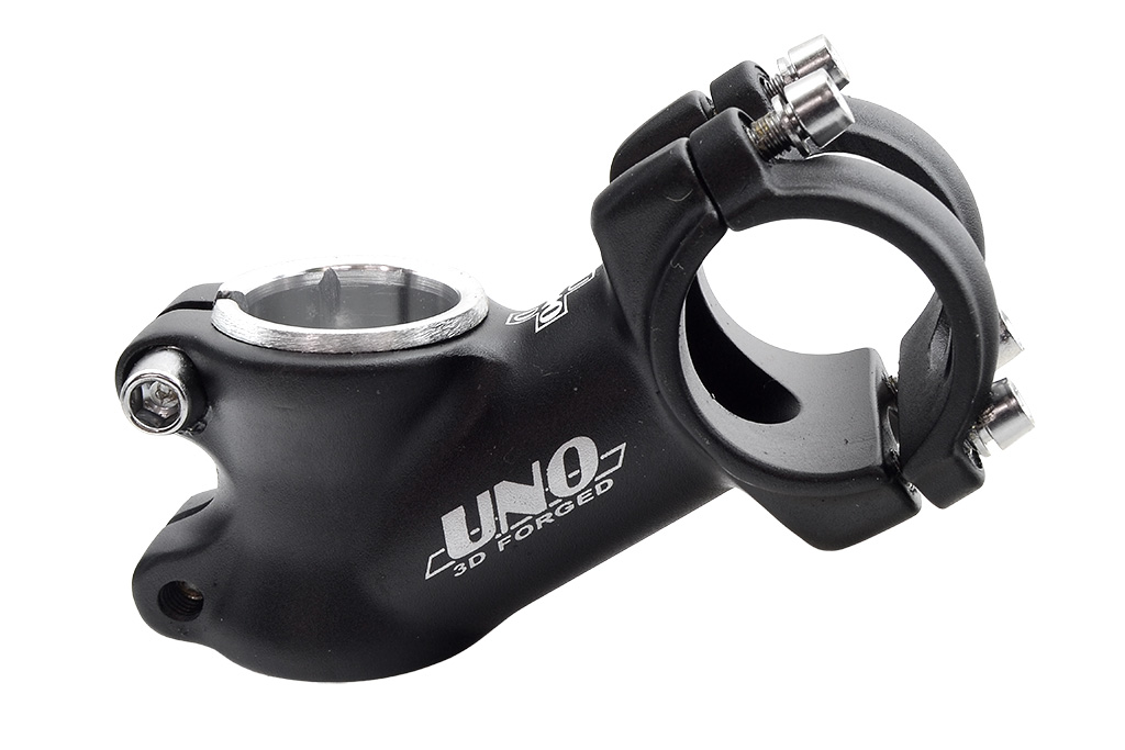 potencia manillar mtb uno. aluminio. negro mate