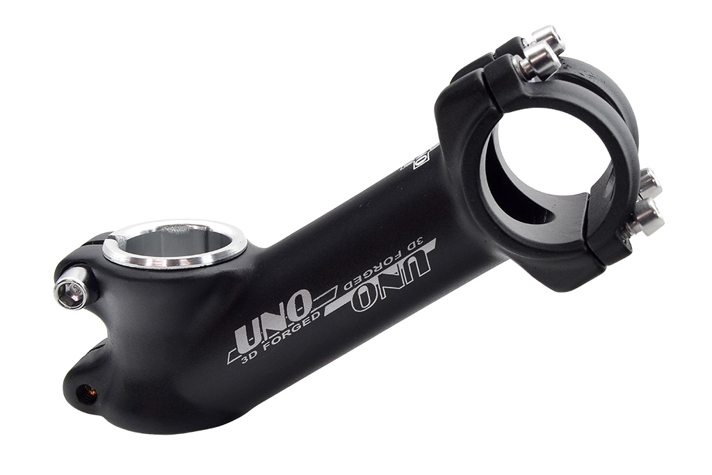 potencia de manillar mtb uno de aluminio negro mate 110mm/170gr para bicicletas v bike