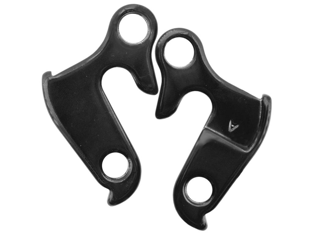 patilla de cambio de aluminio forjado y mecanizado cnc para bicicleta - v bike