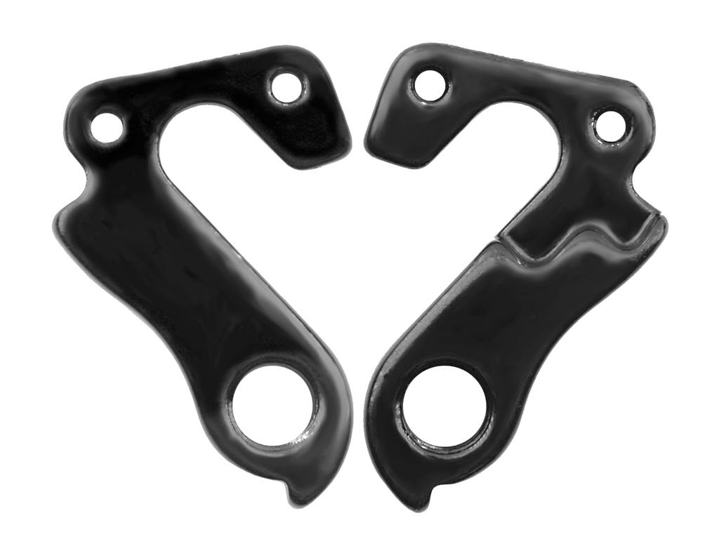 patilla de cambio de bicicleta de aluminio forjado en frío y mecanizado cnc