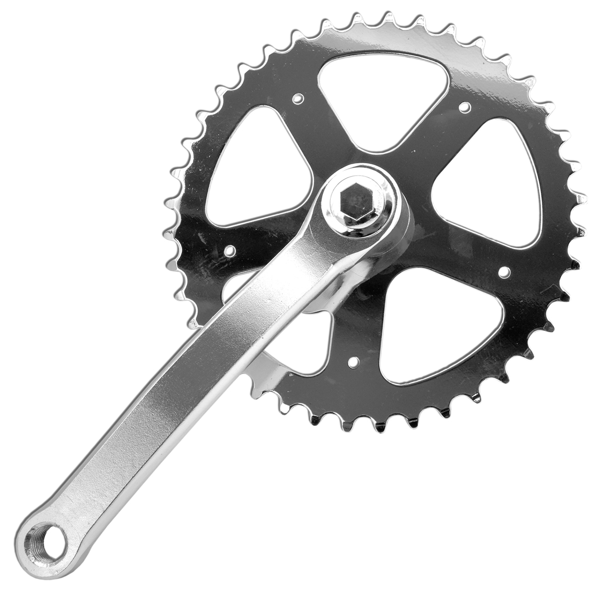 plato y bielas singlespeed bmx fixed 165mm 40 dientes bici bicicleta prowheel