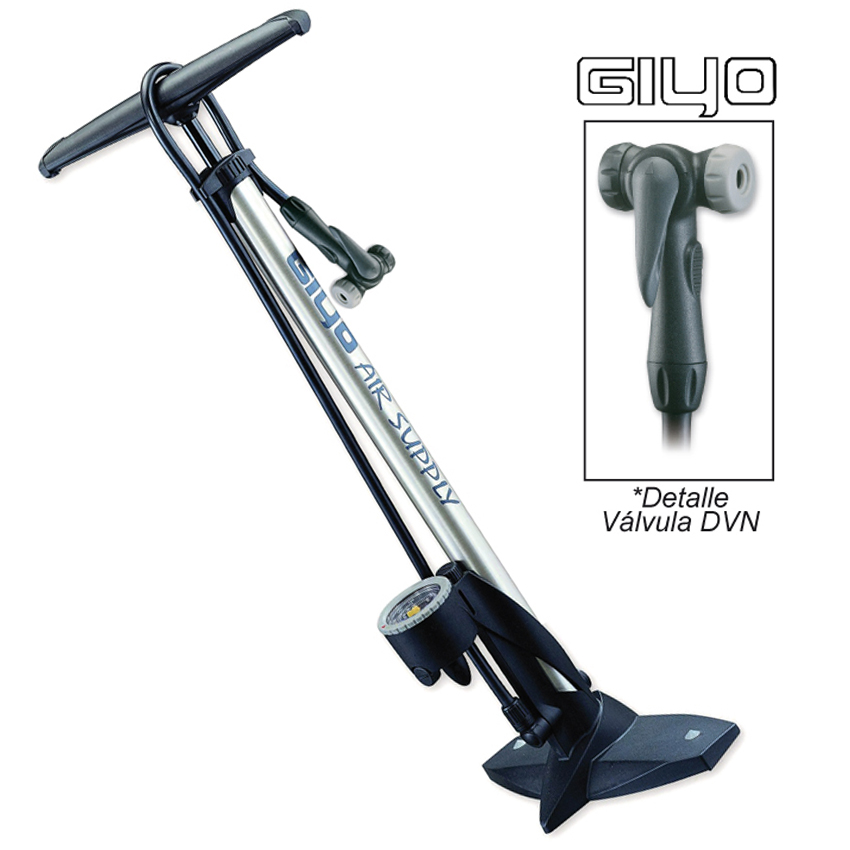 bomba inflador taller garaje 160psi aluminio presta schrader con manometro tubo