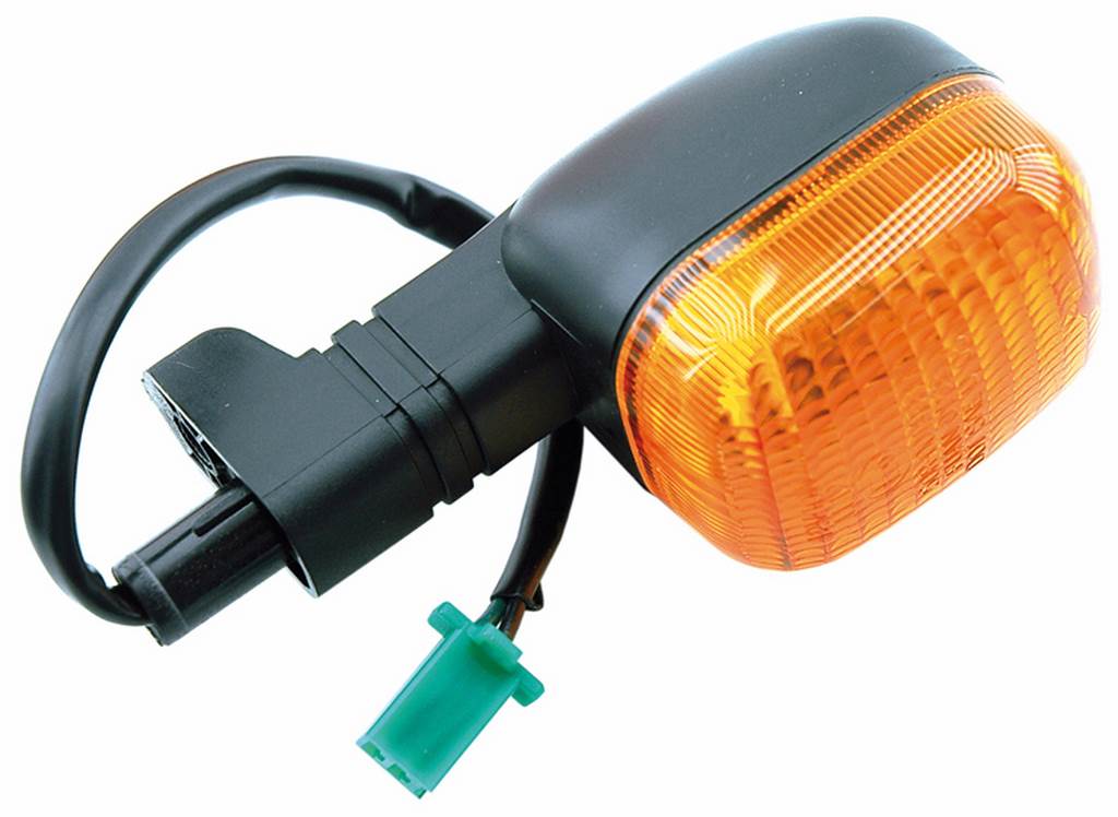 intermitente trasero izquierdo para moto - diseño oem y calle legal - color naranja