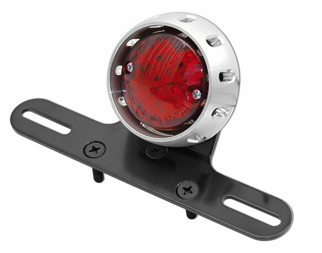 piloto trasero luz custom led soporte+matricula