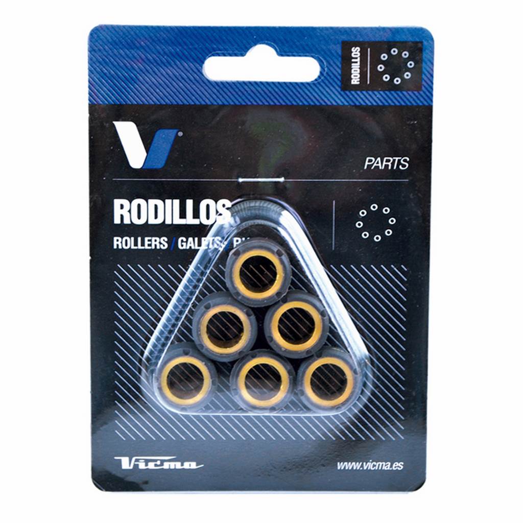 TECNIUM Galets de variateur carbone 16x13 4g - Marque TECNIUM - Imagen 2 de 2