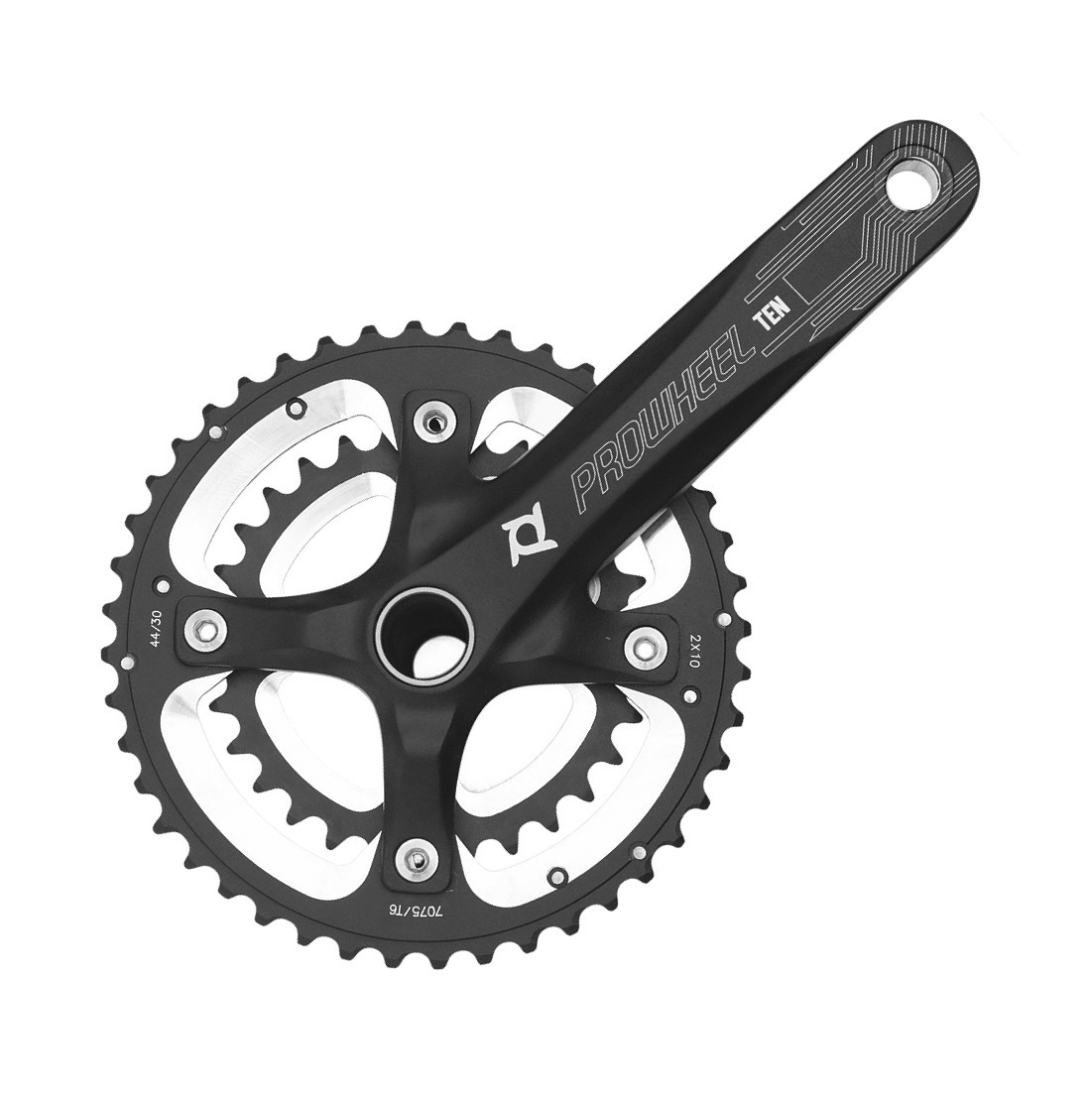 platos y bielas btt mtb paseo 2x10 175mm 28/40 dientes bici bicicleta