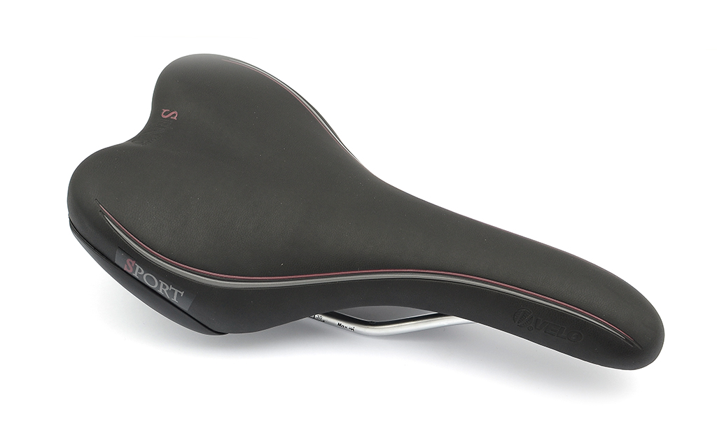 sillin asiento velo confort grande unisex rail acero 271x149mm bici bicicleta