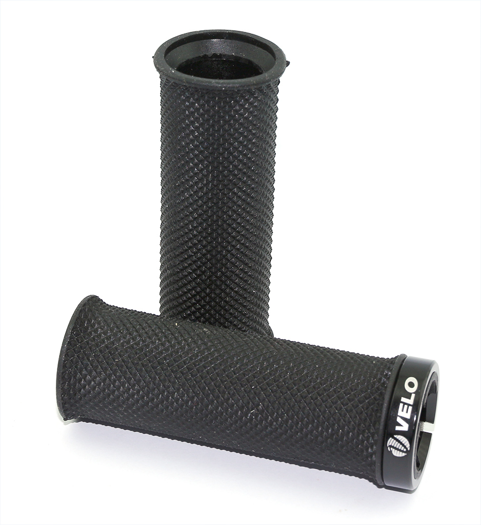 par de puños velo performance dynamic vexk d2 diamond para cambio de puño en bicicletas de mtb, ciudad, e-bike, trekking y para niños