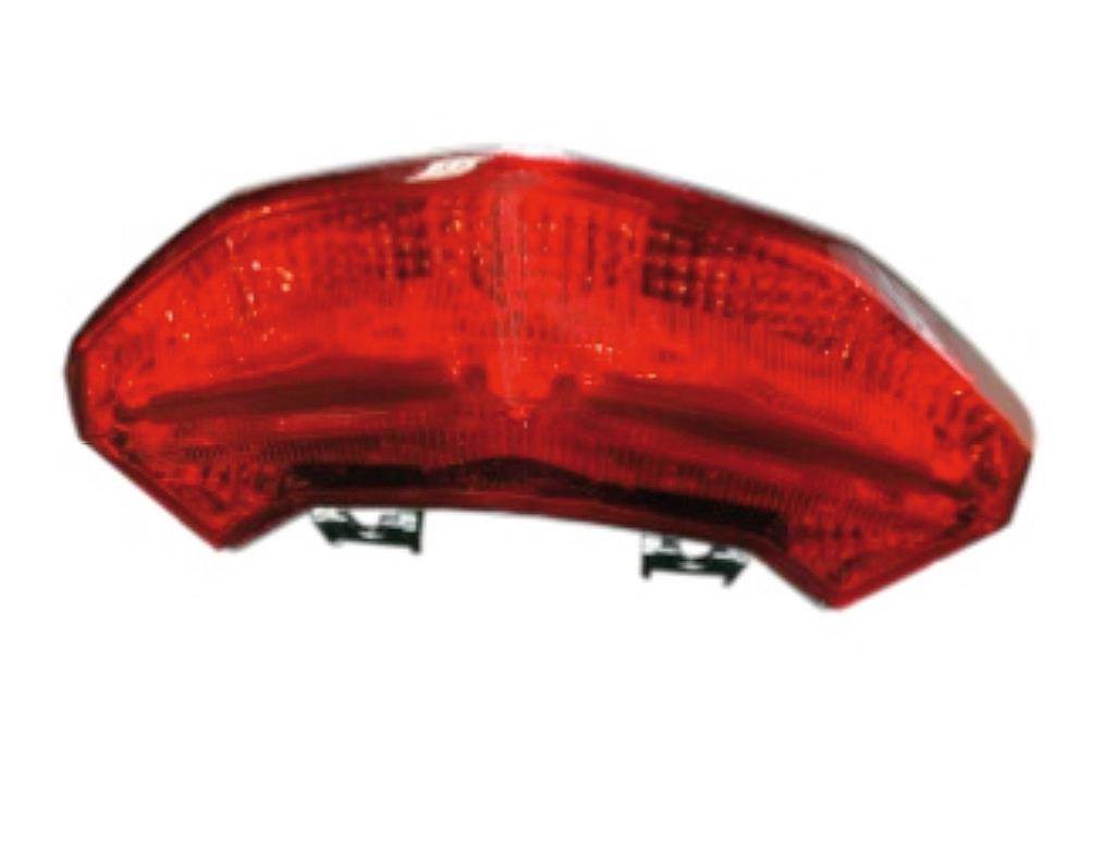 piloto trasero led rojo para motocicletas - homologado ce